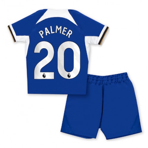 Chelsea Cole Palmer #20 Domaci Dres za djecu 2023-24 Kratak Rukav (+ Kratke hlače)